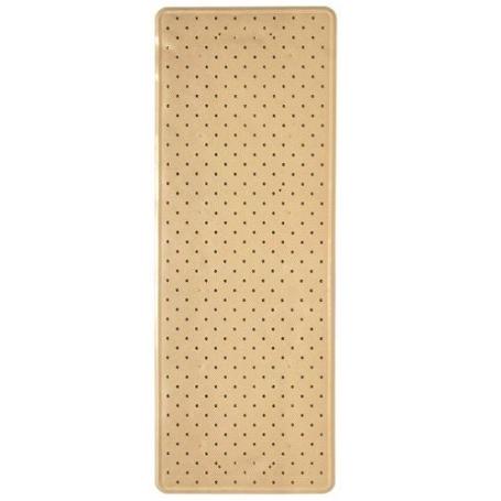 ALFOMBRA BAÑO CAUCHO 97X35 BEIG