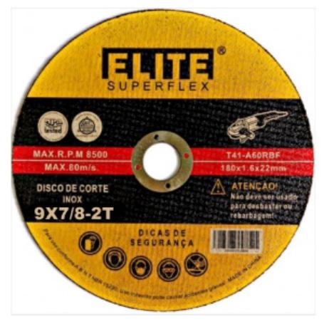 DISCO CORTE INOX 115X1X22.23 ELITE