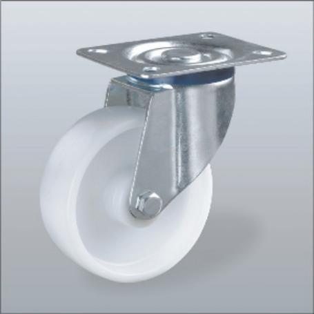 RUEDA NYLON CON PLACA 60 MM. SIN FRENO 75252