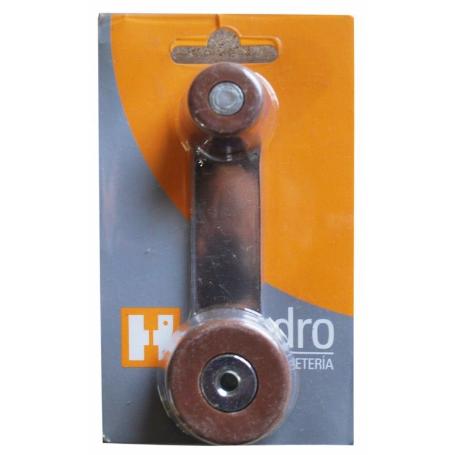 TOPE RETENEDOR MARRON BLISTER