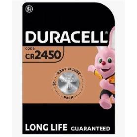 PILA BOTON CR2450 LITIO DURACELL 1UD