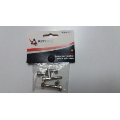 TORNILLO PERTIGA OVALADA 4 UDS