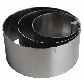 JUEGO 3 AROS EMPLATAR INOX