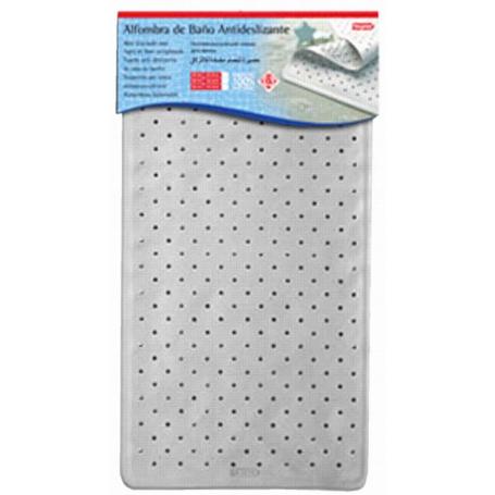 ALFOMBRA BAÑO CAUCHO 97X35 BLANCO
