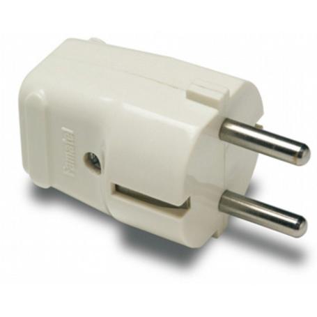 CLAVIJA RECTA SCHUKO  16A.250V (REF.1103)