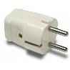 CLAVIJA RECTA SCHUKO  16A.250V (REF.1103)