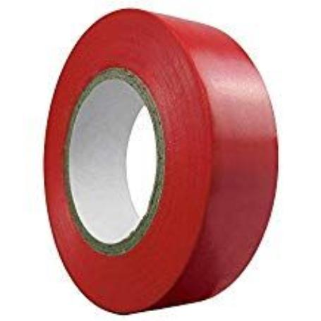 CINTA AISLANTE 20X19Y ROJO X 10 UDS.