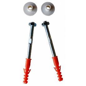 JUEGO 2 TORNILLOS LAVABO 10X100