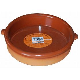 CAZUELA BAJA BARRO 17 CM.