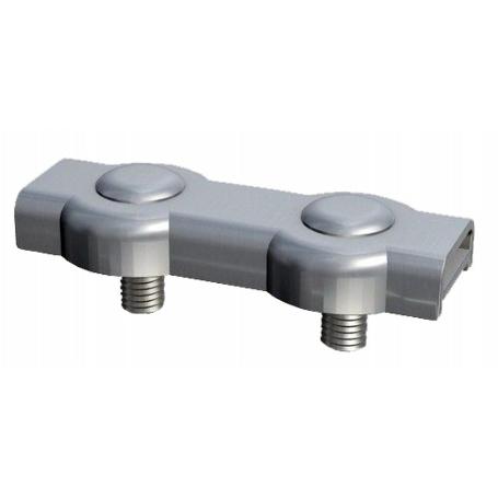 SUJETACABLES DOBLE GALV. M-4