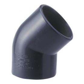 CODO PVC DE 20-45º H-H
