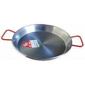 PAELLERA PULIDA  34CM. 6RACION