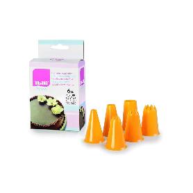 SET 6 CORNETES PLASTICO