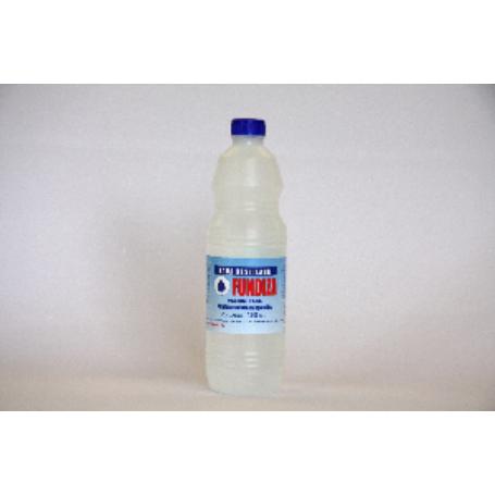 AGUA DESTILADA 1 LITRO .