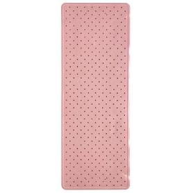 ALFOMBRA BAÑO CAUCHO 97X35 ROSA