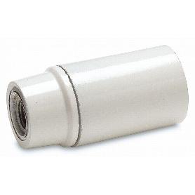 PORTALAMPARA LISO E14 BAQ.BLANCO (REF.461-B)