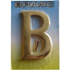 Letra de laton 100mm. b blister