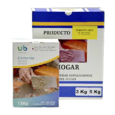 CEMENTO GRIS 1.5 KG CAJA