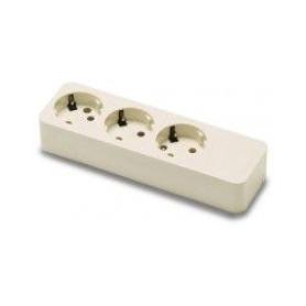 BASE MULTIPLE 3 TOMAS S/CABLE (REF.2503)