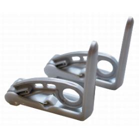 SUJETAMANTELES PLASTICO C/ MUELLE