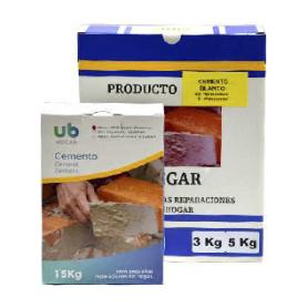 CEMENTO BLANCO 1.5 KG. CAJA