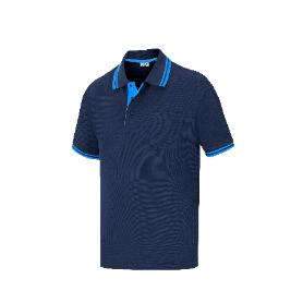 POLO M/CORTA ELITE MARINO-AZUL T-S