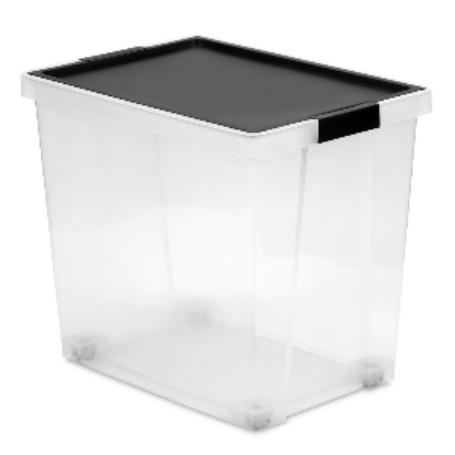 CAJA MULTIUSOS NEW 60L NEGRO TATAY