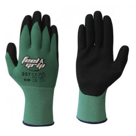 GUANTE LATEX FEEL&GRIP H257 T-9