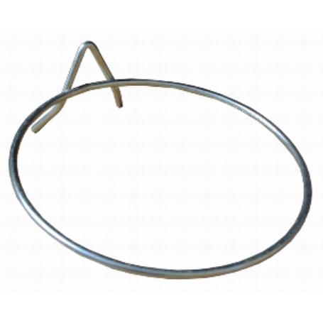 MACETERO ZINCADO PARED 16 CMS.