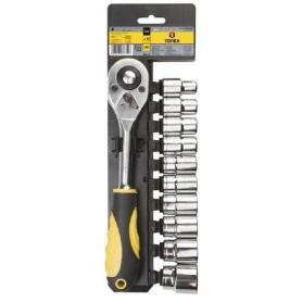 JUEGO LLAVES VASO 1/2 11UDS TOPEX