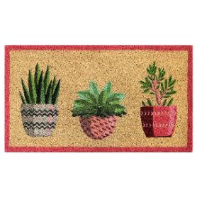 FELPUDO COCO BLANCO MACETAS 40X70 RECTO