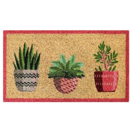 FELPUDO COCO BLANCO MACETAS 40X70 RECTO