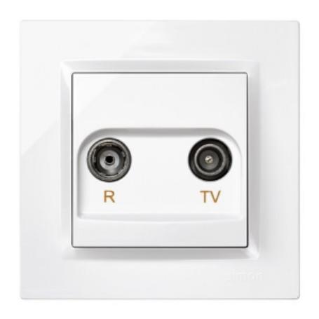 SIMON 10 TOMA TV INTERMEDIA BLANCO