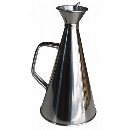 ACEITERA INOX ANTI-GOTEO 1/4 LT