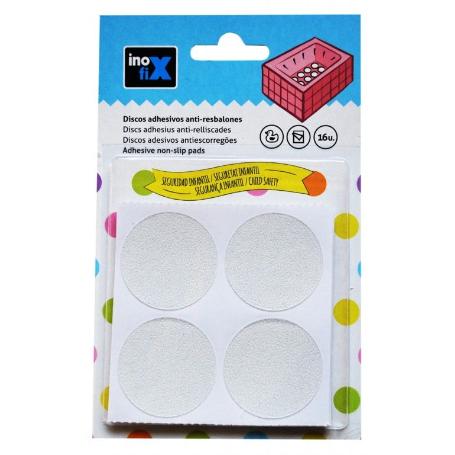 DISCOS ADHESIVOS ANTIDESLIZANTE 38 MM. TRANS.