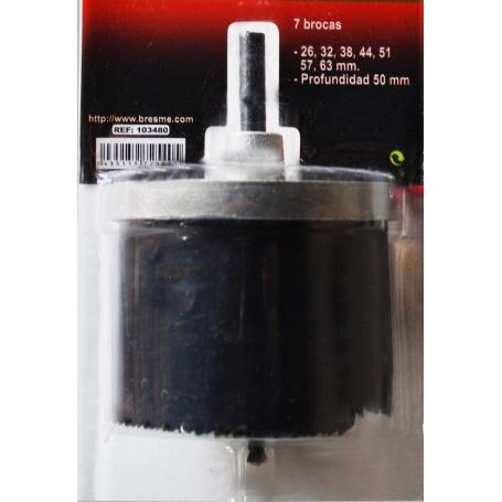BROCA 7 SIERRAS 26-63 MM