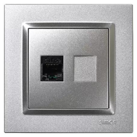 SIMON 10 TOMA INTERNET RJ45 ALUMINIO