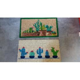 FELPUDO COCO BLANCO 40X70 CACTUS