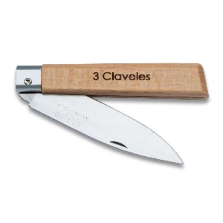 NAVAJA MADERA 88 MM 3 CLAVELES