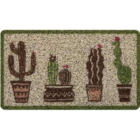 FELPUDO VINILO RIZO YUMA 40X70