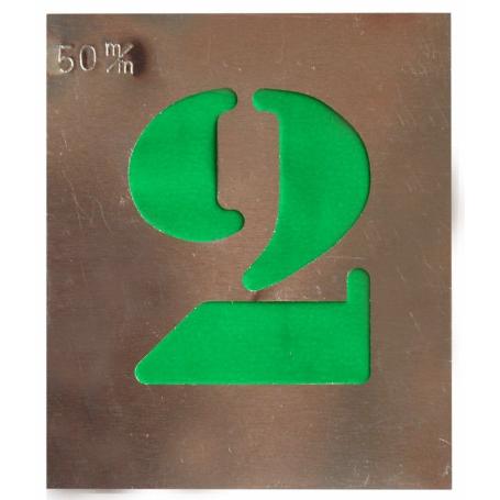 NUMERACION P/ROTULAR 60MM.