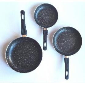 SARTEN ALUMINIO PIEDRA 18 CMS.