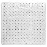 ALFOMBRA DUCHA CAUCHO 54X54 BLANCA