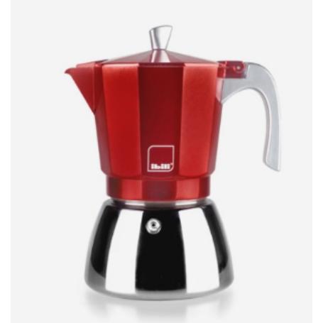 CAFETERA ITALIANA ELBA RED 12 T