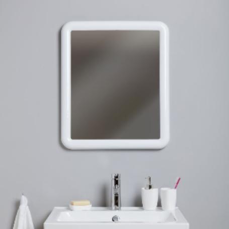 ESPEJO RECTANGULAR 650X550 BLANCO TA-TAY