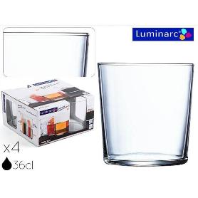 VASO PINTA 36 CL.LUMINARC 4 UDS.
