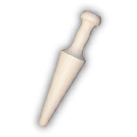 MANO CHINO MADERA GRANDE 24 CM.