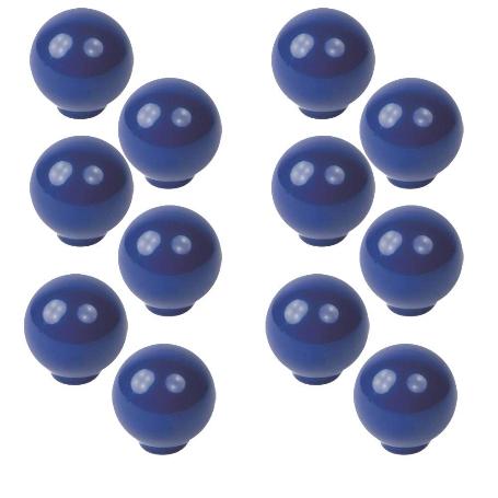 POMO BOLA ABS D/34 AZUL T-504-74