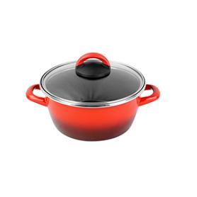 CACEROLA K2 ROJA 24 CMS. MAGEFESA