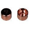 TAPON HEMBRA COBRE DE 18